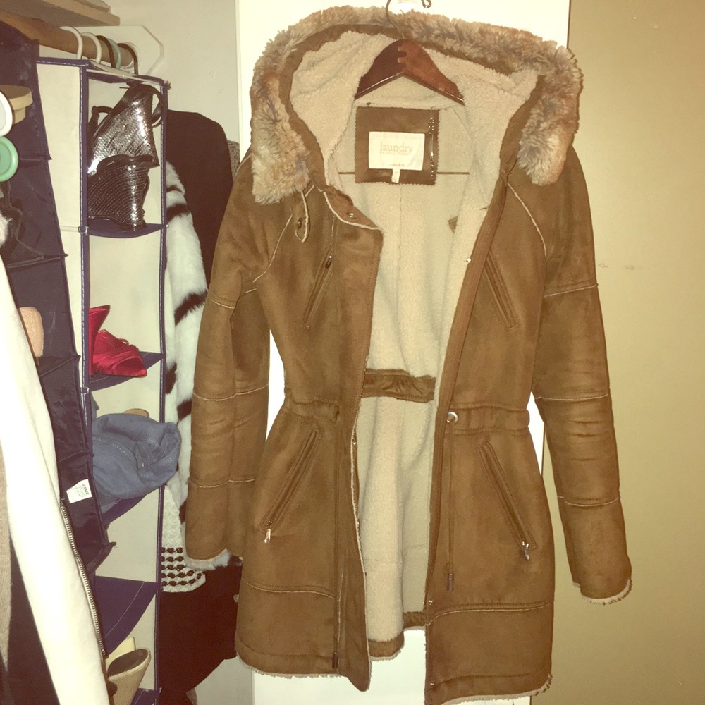 Suede Tan Coat